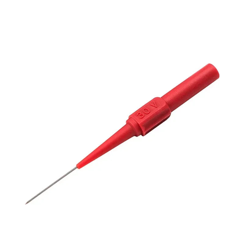 0.7mm 30V Car Tip Probes Multimeter Test Leads Back Piercing Needle Probes