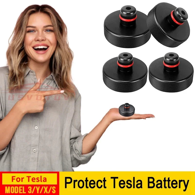 4PCS Lifting Jack Pads for Tesla Model 3, Model Y, Model S & Model X 2024–2026
