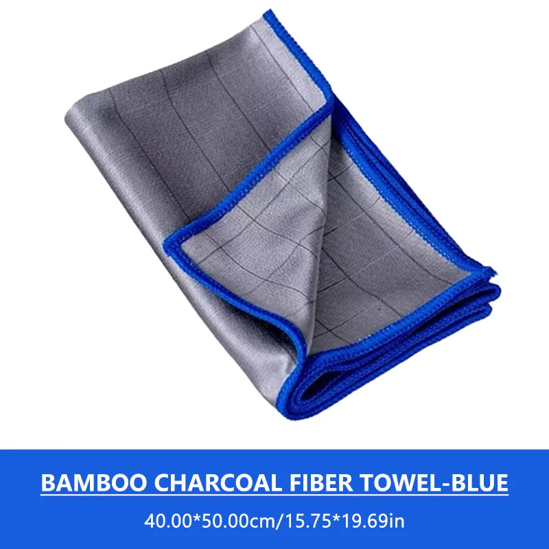 Microfiber Carbon Fiber Glass Cleaning Cloth Streak-Free Cleaning Towel