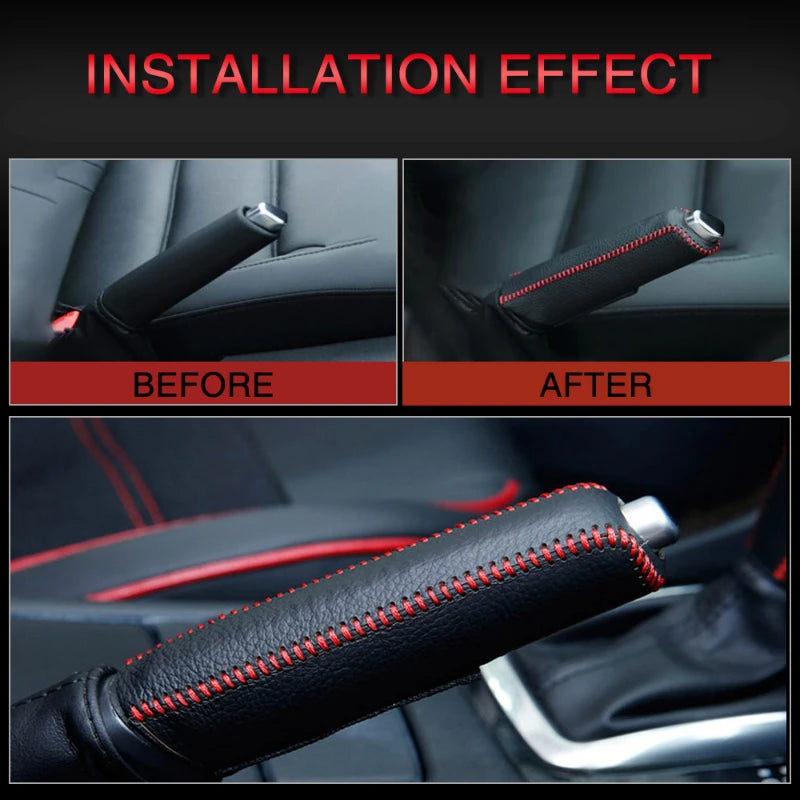 Universal Car Gear Shift and Handbrake Cover Interior Handle Accessories
