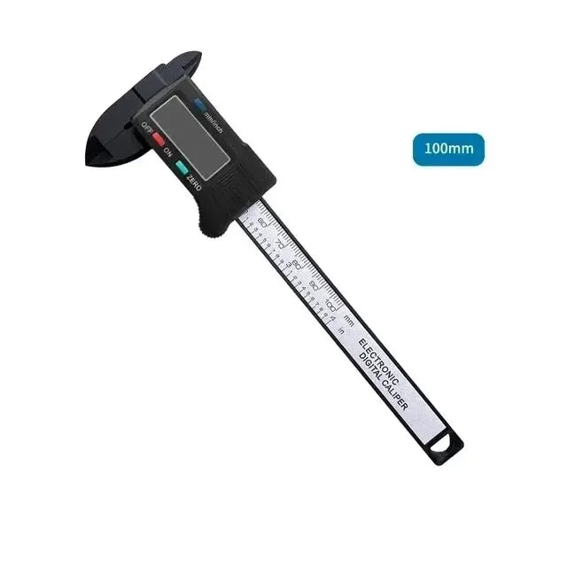 Digital Vernier Caliper 100mm 150mm Carbon Fiber Electronic Precision Gauge