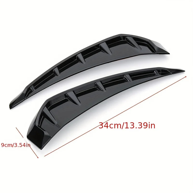 Shark Style Side Air Vent Trim for Honda Civic 2016–2025