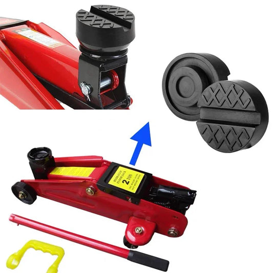 Car Jack Lift Support Stand Rubber Pad Slotted Frame Rail Adapter Repair Tool