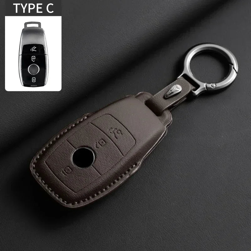 Smart Key Case Cover for Mercedes-Benz A, B, C, E, S-Class