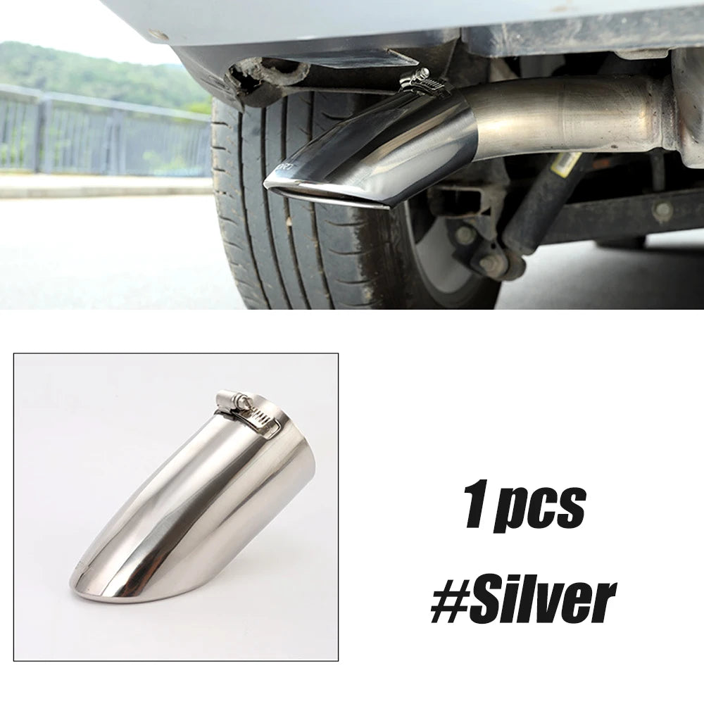 Stainless Steel Exhaust Tail Pipe Tip for Nissan Rogue / X-Trail 2014–2019