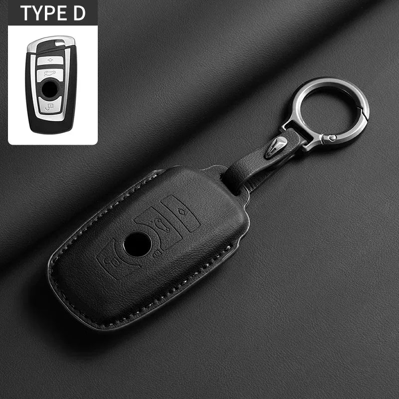 Smart Key Case Cover for BMW 1, 3, 5, 7 Series, X1, X3, X4, X5 & M Models