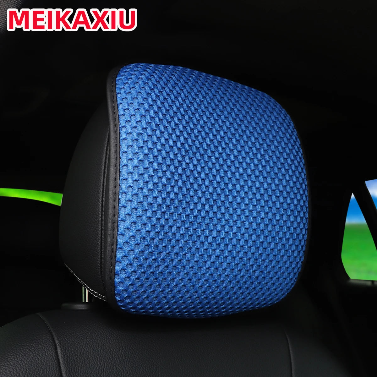1PC Breathable Mesh Car Seat Cushion & Headrest Cover Universal Cooling Seat