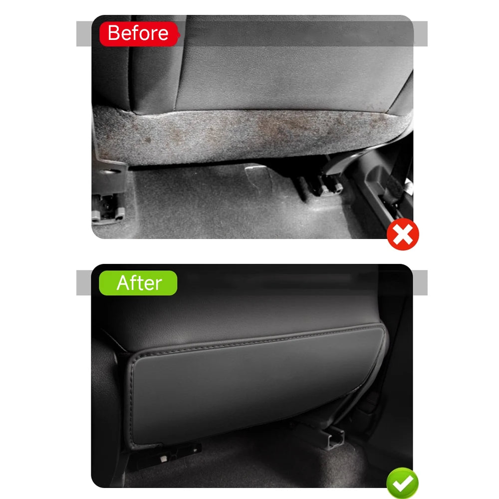 2PCS Car Seat Back Anti-Kick Protector Pads for Toyota Camry XV70 XV80 2018–2026