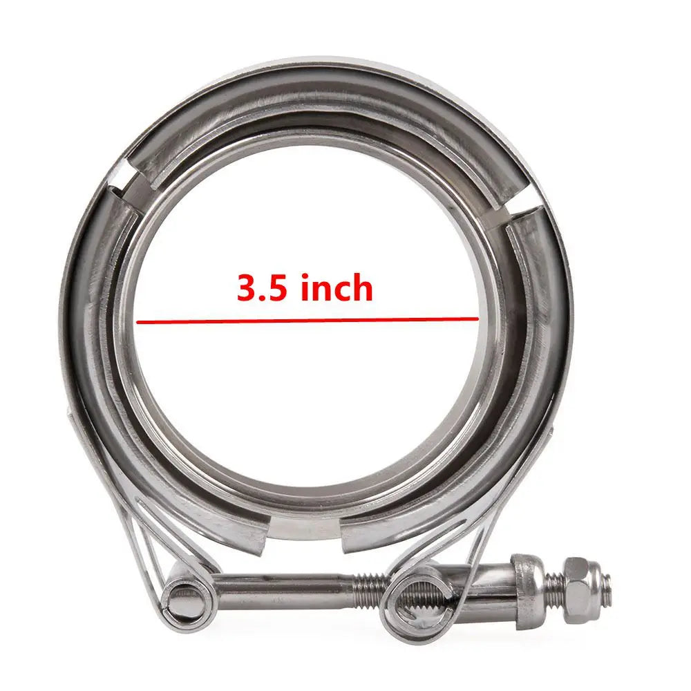 Universal Stainless Steel V-Band Exhaust Clamp 2" 2.5" 3" 3.5" 4" Turbo