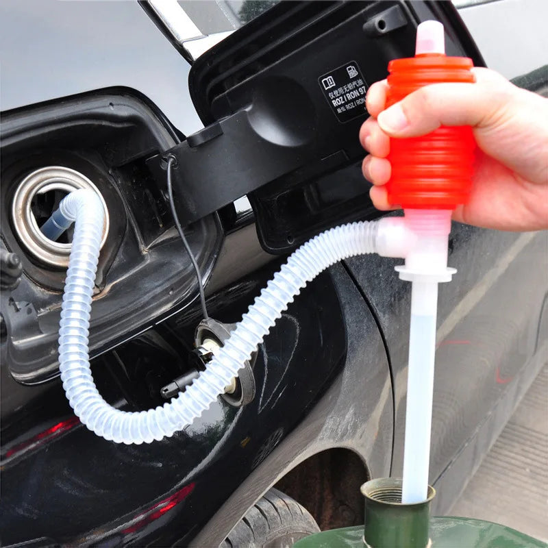 Manual Fuel Transfer Pump Hand Siphon for Gasoline Diesel Oil Liquid