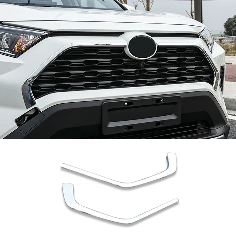 ABS Front Grille Frame Trim Cover for Toyota RAV4 XA50 & Hybrid 2019–2025