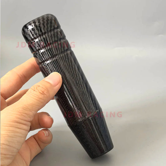 9cm/13cm Carbon Style Gear Shift Knob in M12x1.25 M10x1.5 M10x1.25 M8x1.25