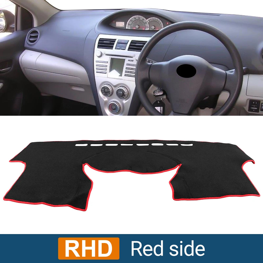 Dashboard Cover Dash Mat for Toyota Yaris & Vitz 2006–2011