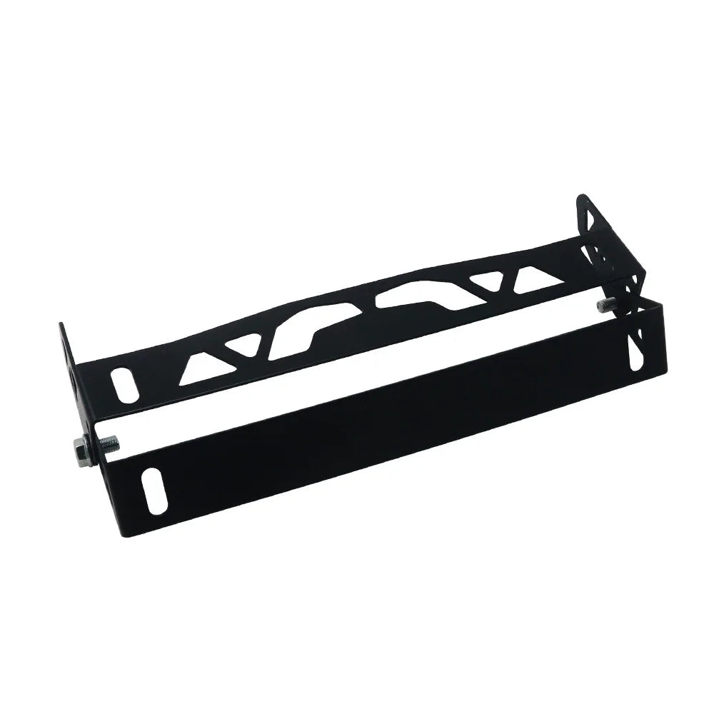 Universal Adjustable JDM License Plate Holder Frame Tilt Relocator Bracket