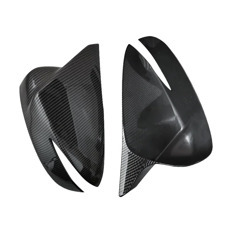2Pcs Side Mirror Cover Caps Replacement for Mazda CX-3 CX-4 CX-5 2015+