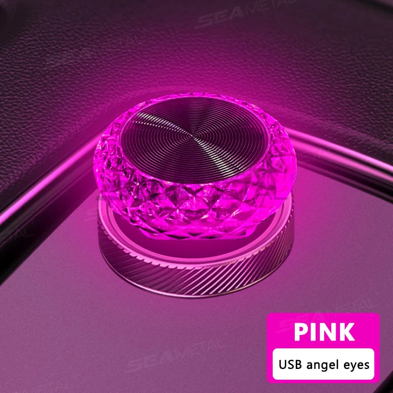 Portable Car USB Ambient Light Mini LED Interior Decorative Atmosphere Lamp