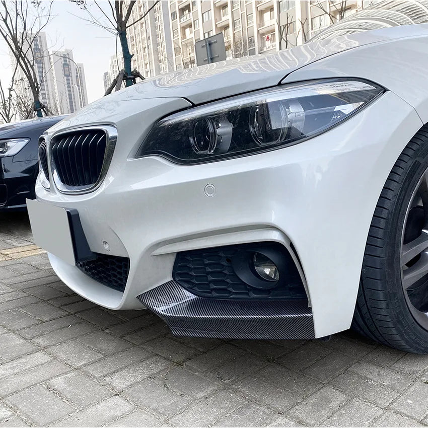 Front Bumper Splitter Diffuser Spoiler for BMW 2 Series F22 F23 M-Sport