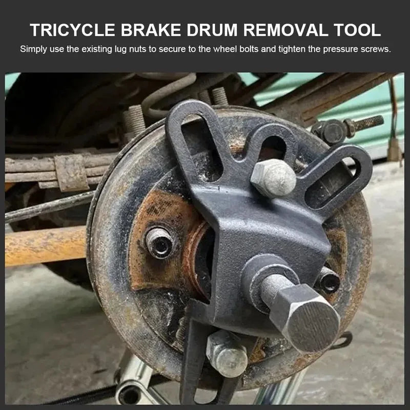 4 Hole Brake Drum Puller Wheel Hub Remover Tool for Motorcycle Tricycle