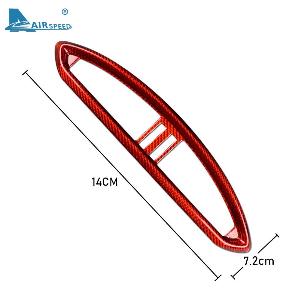 Air Conditioner Outlet Trim Genuine Carbon Fibre (Subaru BRZ 12-21)(Toyota GT86 12-21)