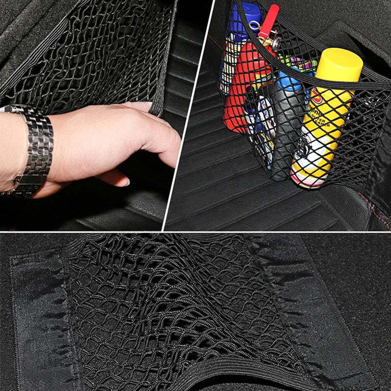 Car Trunk Storage Mesh Net Elastic Cargo Organizer Luggage Holder Pocket
