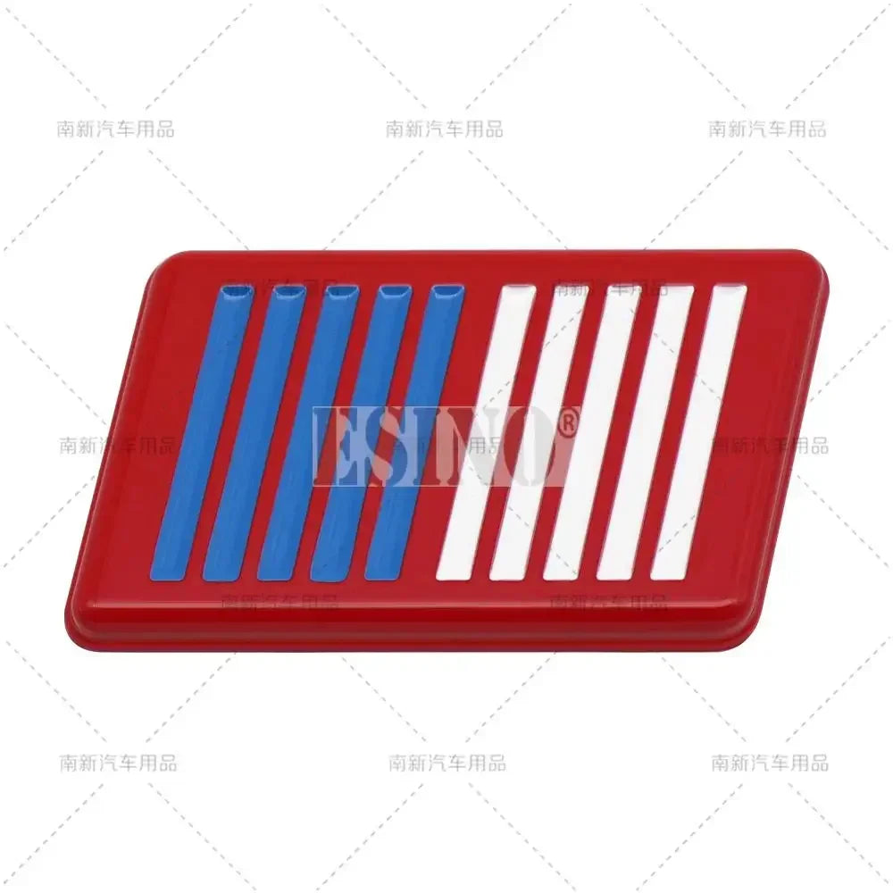 3D Metal Zinc Alloy Ralliart Car Emblem Badge Adhesive Front Grille Trunk