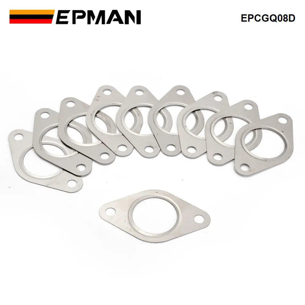 EPMAN 10PCS T304 Stainless Steel Gaskets 35mm 38mm External Wastegate EPCGQ08D