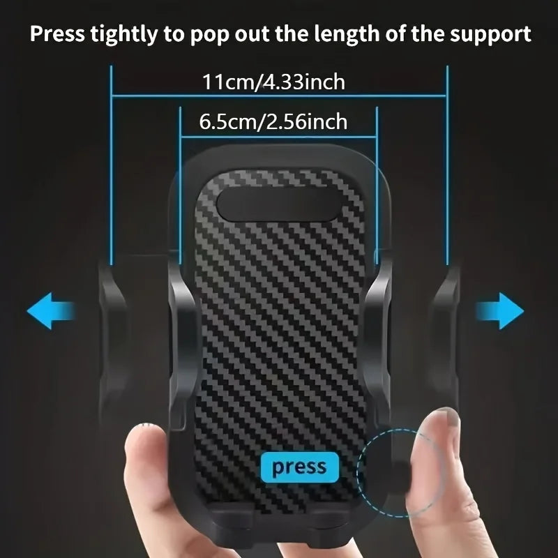 Universal Car Phone Holder Suction Cup Mount Stand iPhone Samsung Xiaomi