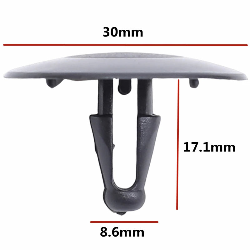 20PCS Toyota Hood Insulation Clips 90467-09006 Plastic Bonnet Fasteners