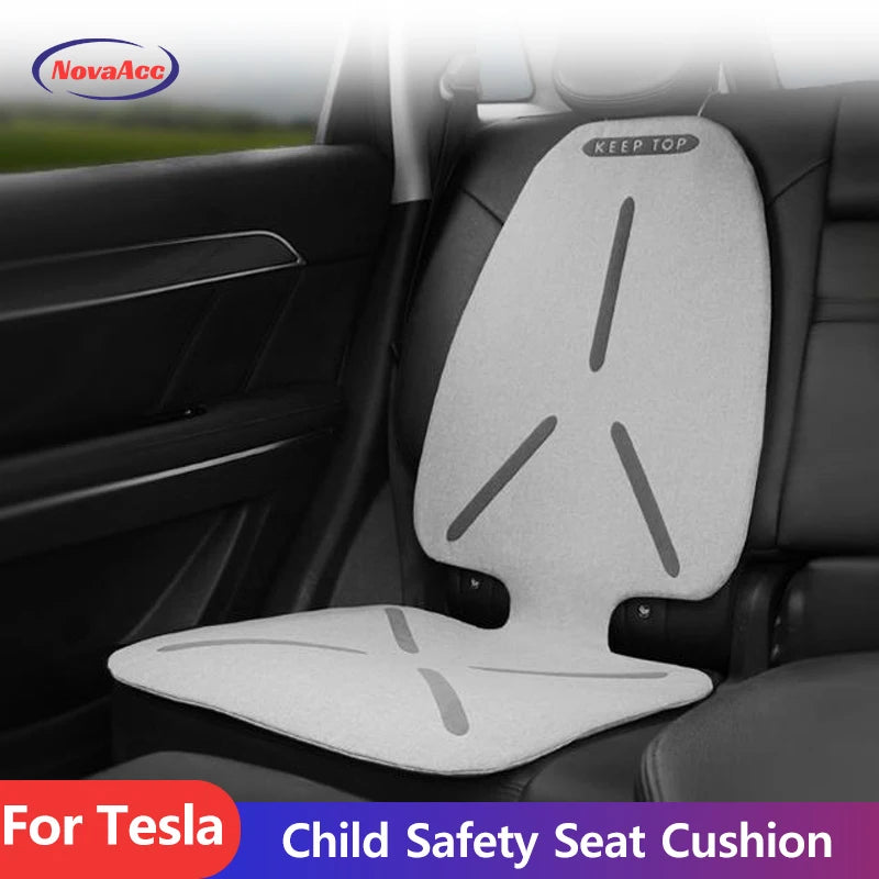 Car Child Seat Protector Pad Waterproof Anti-Slip 600D Seat Cover for Tesla Model 3