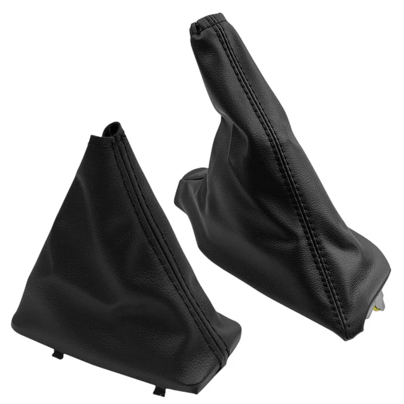 Gear Shift Knob Handbrake Gaiter Boot Cover for Ford Falcon FG FGX Black
