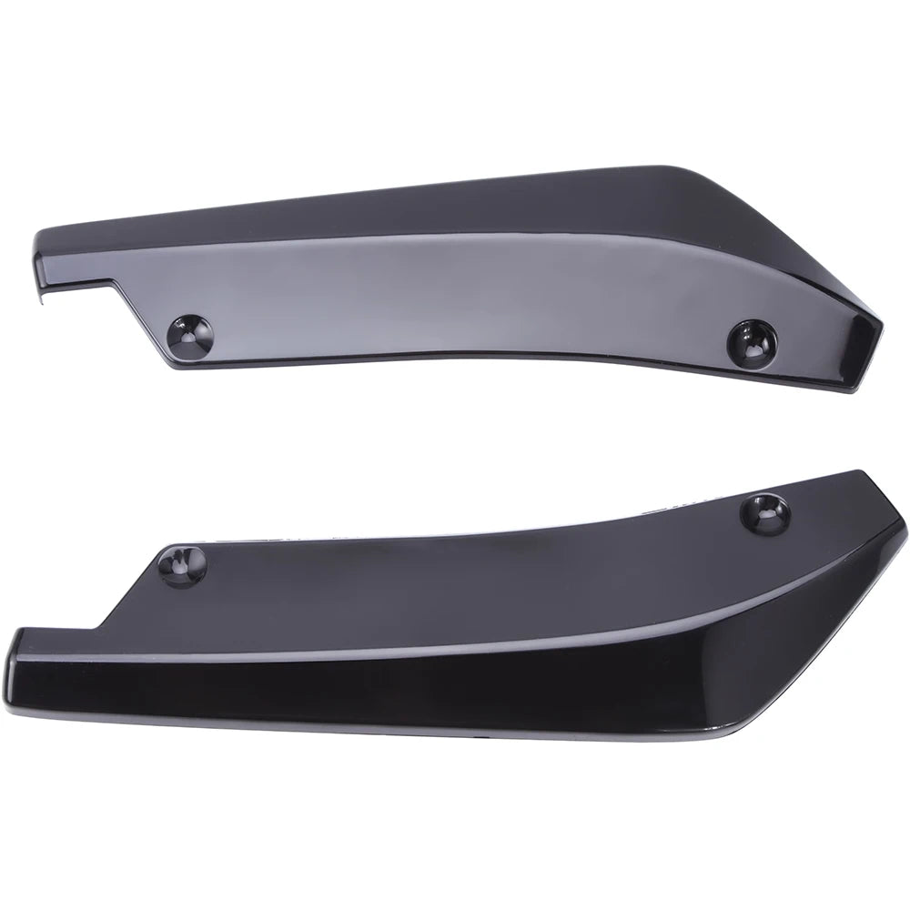 Rear Bumper Splitter Diffuser Canard Side Skirt Lip Protector for Subaru Impreza WRX