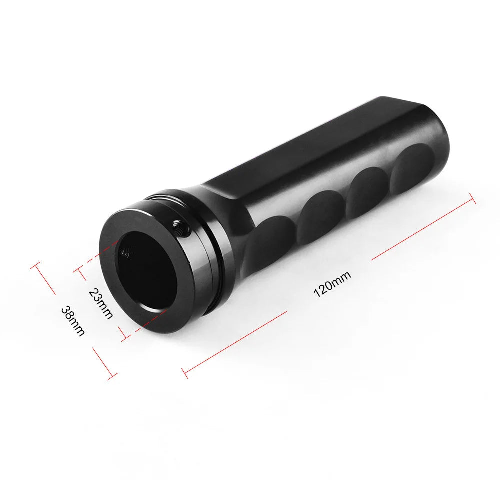 Universal Black Aluminum Handbrake Sleeve Cover Hand Brake Handle Protector