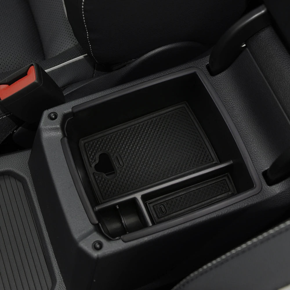 Center Console Armrest Storage Organizer Tray for Volkswagen VW Tiguan 2016–2023