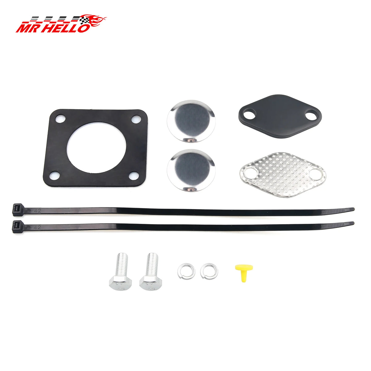 Swirl Flap Blanking Pipe Replacement Kit for BMW E46 E39 E65 E83 M47 M57 M67