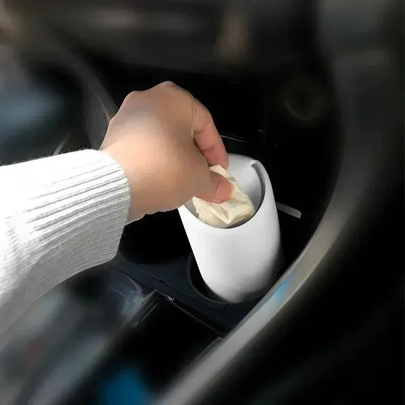 Silicone Car Trash Can Dust Case Holder Rubberized Interior Waste Bin