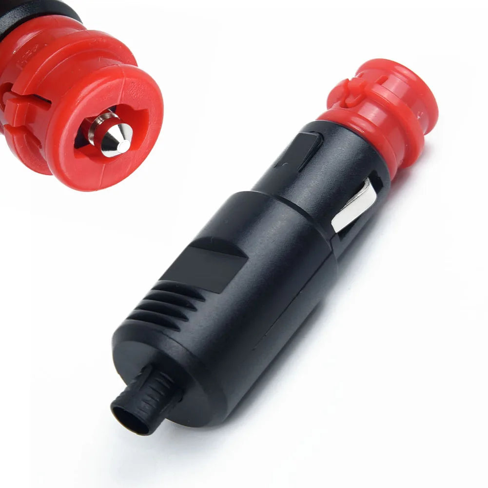 12V 24V 8A Car Cigarette Lighter Plug Male Socket Connector Auto Adapter
