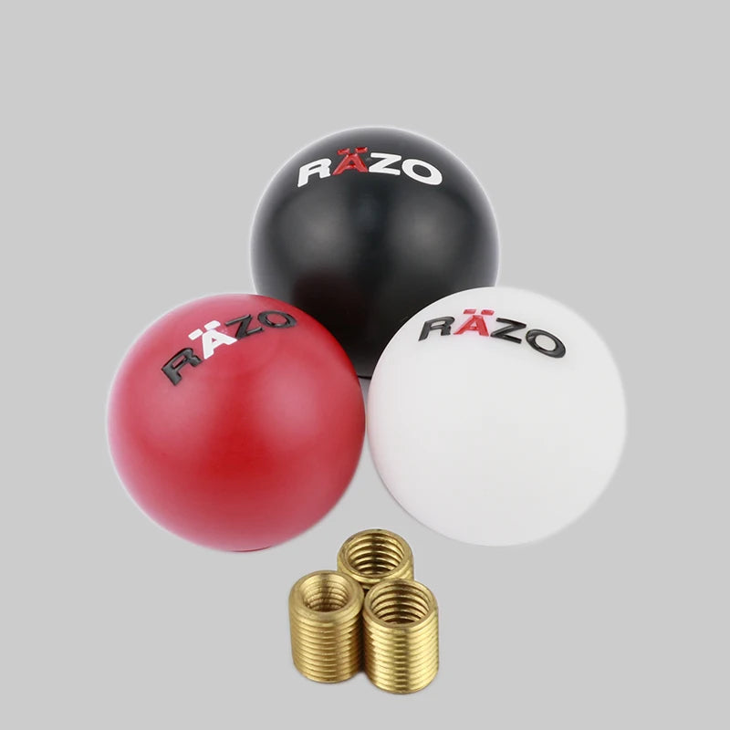 Razo Resin Ball Gear Shift Knob M12x1.25 M10x1.5 M10x1.25 M8x1.25