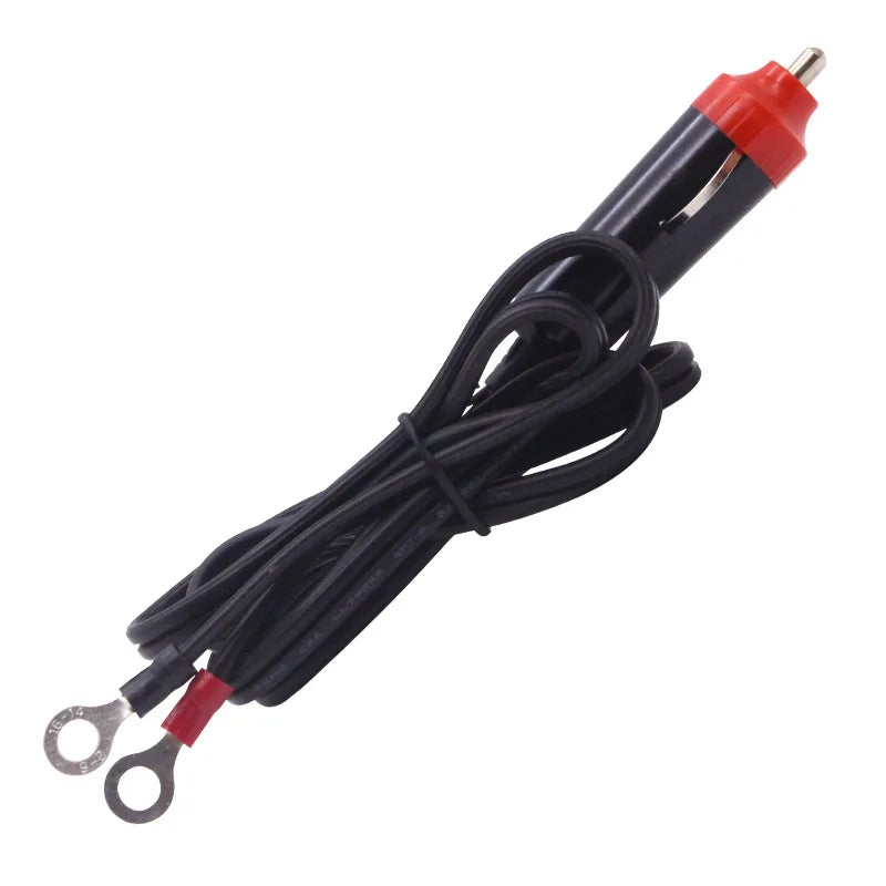 12V Car Cigarette Lighter Plug Power Cable with Male Plug 50cm Power Supply Wire