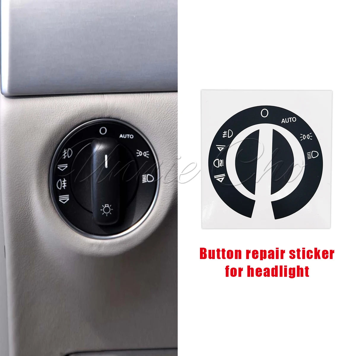 Button Repair Stickers for Audi A8 Dashboard Seat Adjustment Fuel & Trunk Switch
