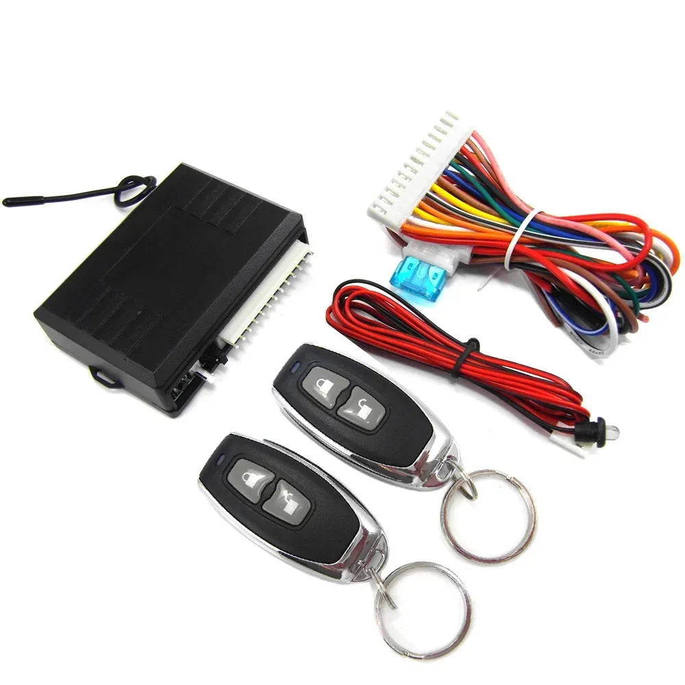 Universal Car Keyless Entry System Remote Control Central Door Lock Alarm Kit