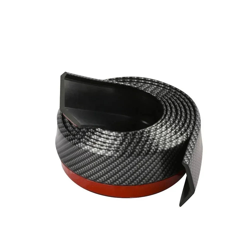2.5M Universal Car Bumper Lip Rubber Front Splitter Protector Trim Strip