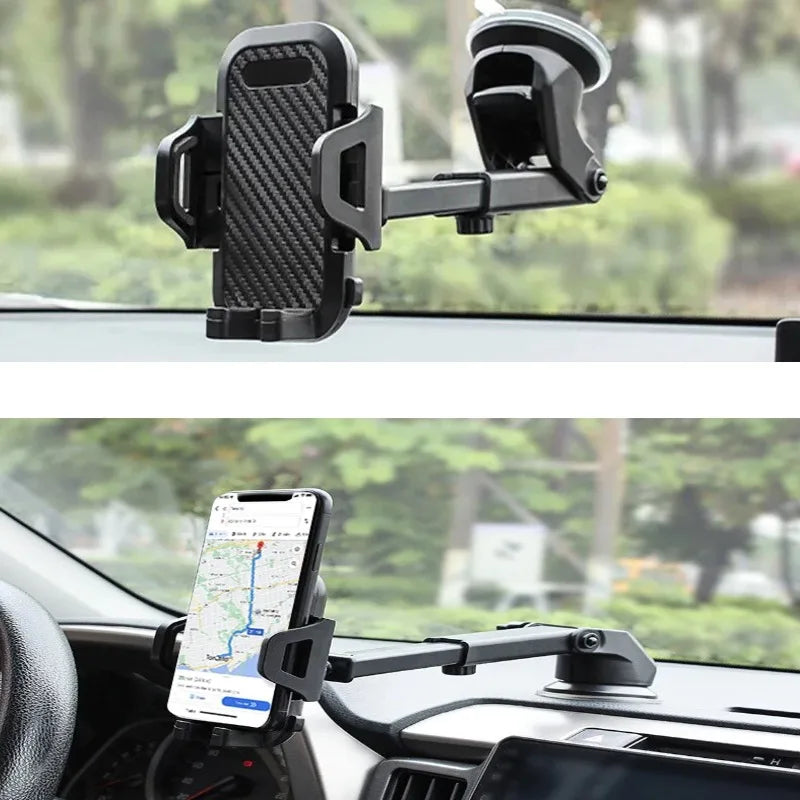 Universal Car Phone Holder Suction Cup Mount Stand iPhone Samsung Xiaomi