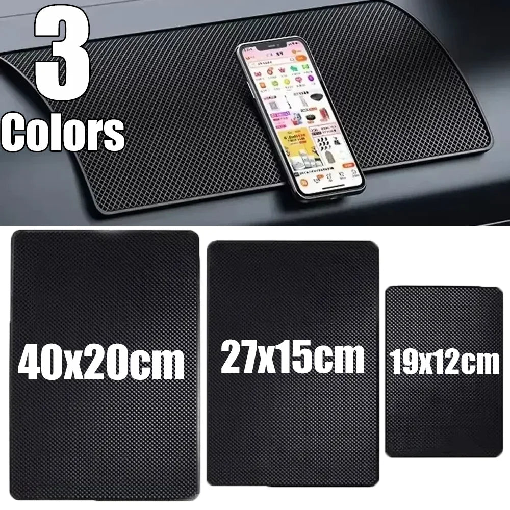 Universal Car Dashboard Non Slip Sticky Mat PVC Silicone Phone Key Storage