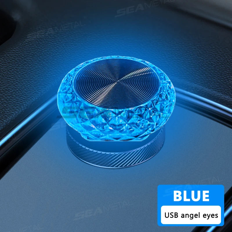 Portable Car USB Ambient Light Mini LED Interior Decorative Atmosphere Lamp