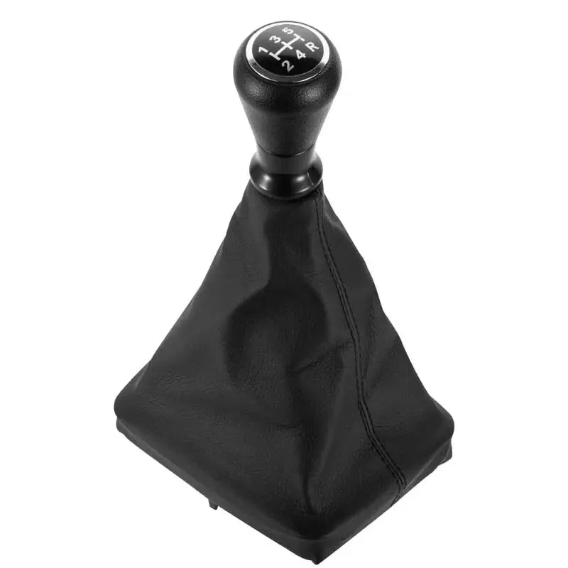 5 Speed Gear Shift Knob with Leather Gaiter Boot for Peugeot 206 & 207