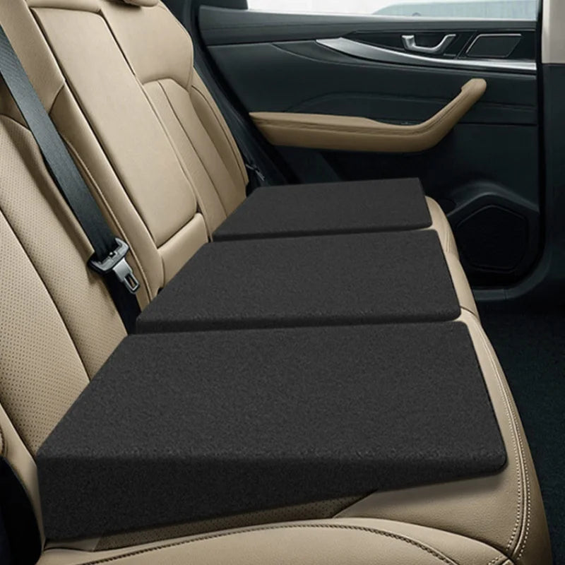 Car Seat Memory Foam Cushion Leveling Pad Height Booster Fatigue Relief