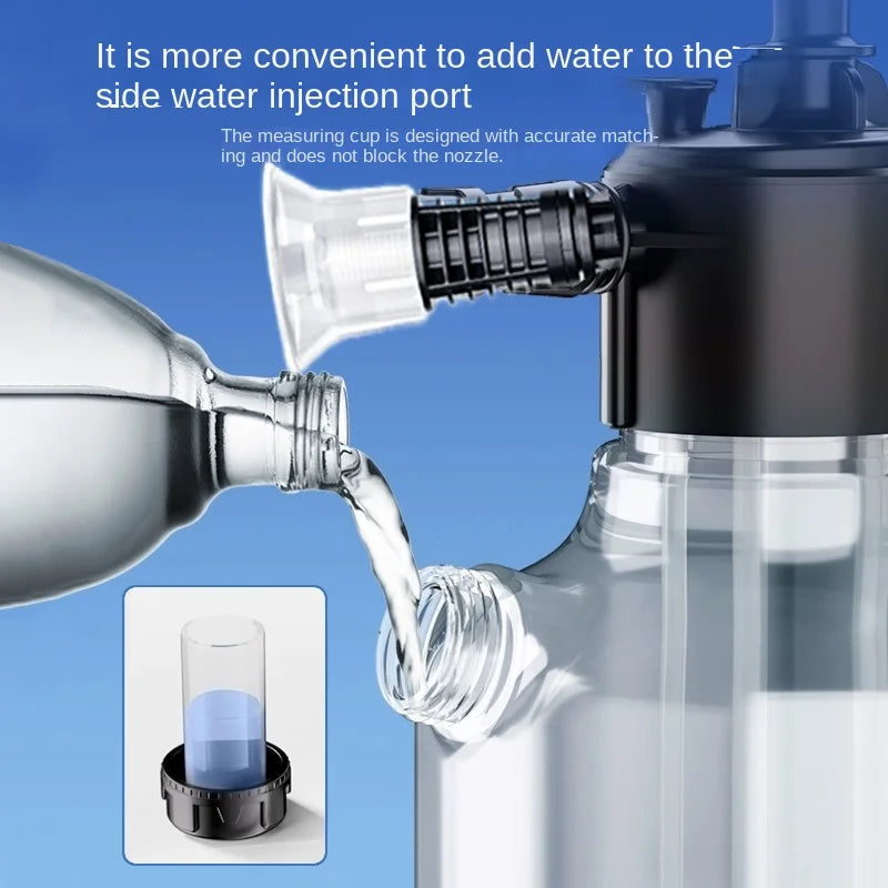 2.5L Hand Pump Foam Sprayer Snow Foam Cannon Car Wash Window Cleaning Bottle