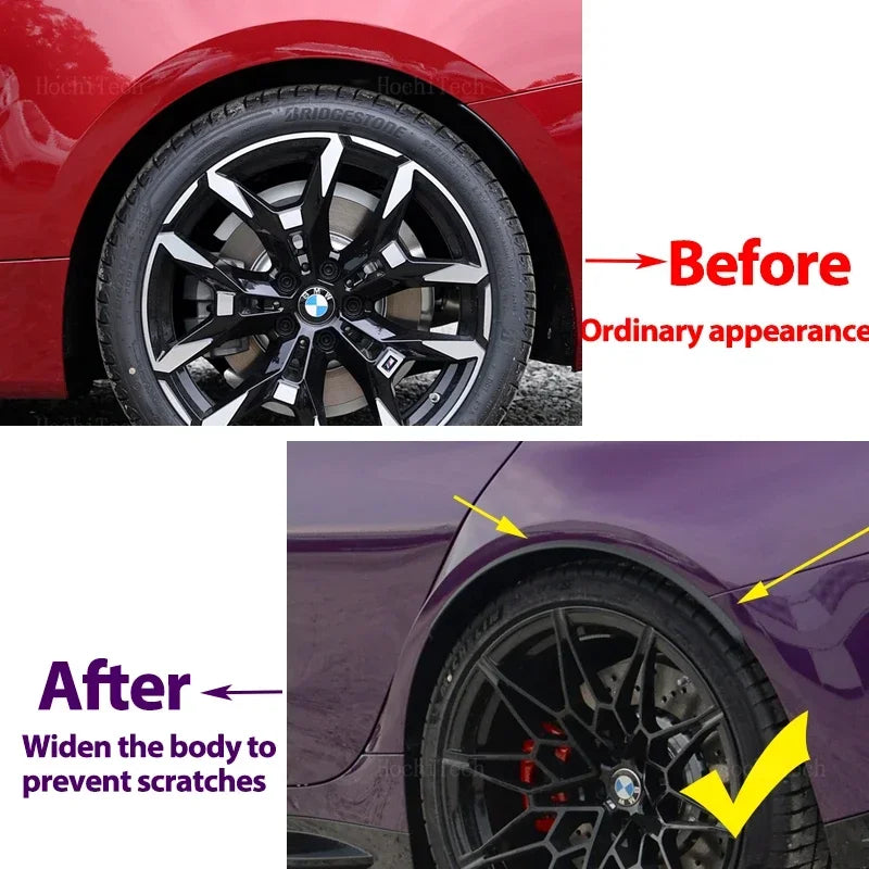 2PCS Fender Wheel Arch Protector Trim for BMW E81 E82 E87 E88 E92 E93 F20
