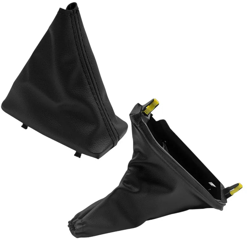 Gear Shift Knob Handbrake Gaiter Boot Cover for Ford Falcon FG FGX Black