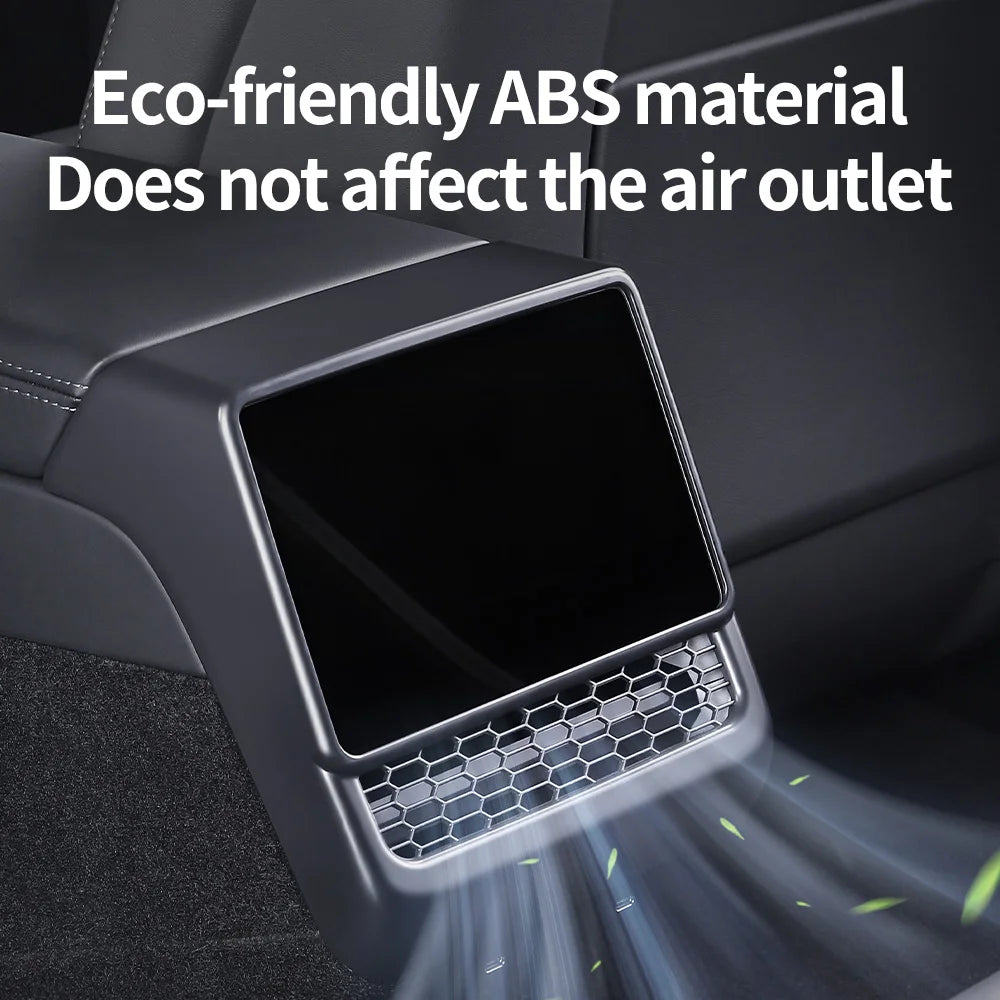 Rear Center Console Air Vent Dust Cover for Tesla Model 3/Y Highland Juniper